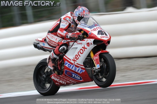 2010-05-08 Monza 1446 La Roggia - Superbike - Qualifyng Practice - Noriyuki Haga - Ducati 1098R